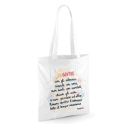 Sii gentile con gli abbracci | Borsa shopper in cotone