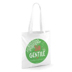 Sii gentile con i parchi pubblici | Borsa shopper in cotone