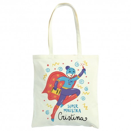 Super Maestra in Azione | Shopper personalizzata