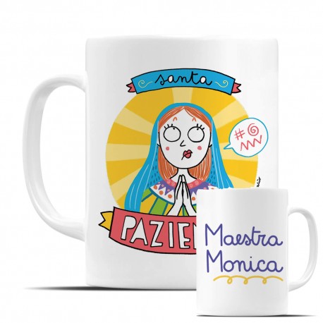 Santa Pazienza | Tazza personalizzata 