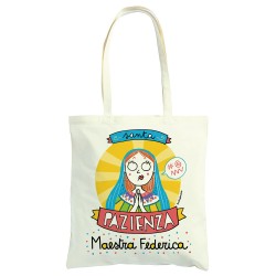 Santa Pazienza | Shopper personalizzata