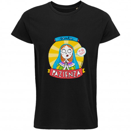 Santa Pazienza tshirt uomo