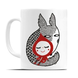 Cappuccetto Rosso e il Lupo | Tazza